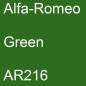 Preview: Alfa-Romeo, Green, AR216.