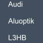 Preview: Audi, Aluoptik, L3HB.