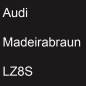 Preview: Audi, Madeirabraun, LZ8S.