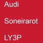 Preview: Audi, Soneirarot, LY3P.