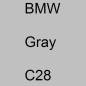 Preview: BMW, Gray, C28.