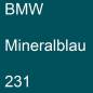 Preview: BMW, Mineralblau, 231.