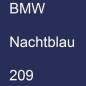 Preview: BMW, Nachtblau, 209.