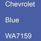 Preview: Chevrolet, Blue, WA7159.