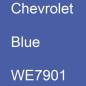 Preview: Chevrolet, Blue, WE7901.