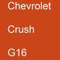 Preview: Chevrolet, Crush, G16.