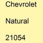 Preview: Chevrolet, Natural, 21054.