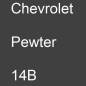 Preview: Chevrolet, Pewter, 14B.