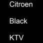 Preview: Citroen, Black, KTV.