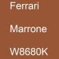 Preview: Ferrari, Marrone, W8680K.