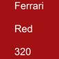 Preview: Ferrari, Red, 320.