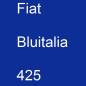 Preview: Fiat, Bluitalia, 425.