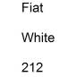 Preview: Fiat, White, 212.