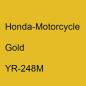 Preview: Honda-Motorcycle, Gold, YR-248M.