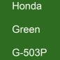 Preview: Honda, Green, G-503P.