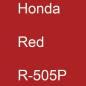 Preview: Honda, Red, R-505P.