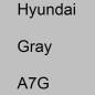 Preview: Hyundai, Gray, A7G.