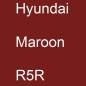 Preview: Hyundai, Maroon, R5R.