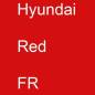 Preview: Hyundai, Red, FR.