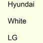 Preview: Hyundai, White, LG.