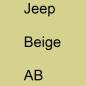 Preview: Jeep, Beige, AB.