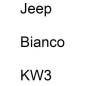 Preview: Jeep, Bianco, KW3.