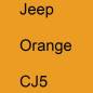 Preview: Jeep, Orange, CJ5.