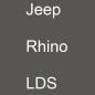 Preview: Jeep, Rhino, LDS.