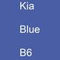 Preview: Kia, Blue, B6.