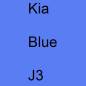 Preview: Kia, Blue, J3.