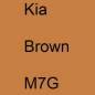 Preview: Kia, Brown, M7G.