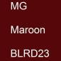 Preview: MG, Maroon, BLRD23.