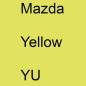 Preview: Mazda, Yellow, YU.