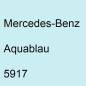 Preview: Mercedes-Benz, Aquablau, 5917.