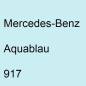 Preview: Mercedes-Benz, Aquablau, 917.