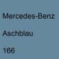 Preview: Mercedes-Benz, Aschblau, 166.