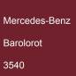 Preview: Mercedes-Benz, Barolorot, 3540.