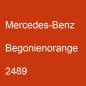 Preview: Mercedes-Benz, Begonienorange, 2489.