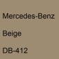 Preview: Mercedes-Benz, Beige, DB-412.