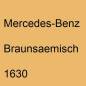 Preview: Mercedes-Benz, Braunsaemisch, 1630.