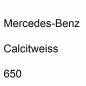 Preview: Mercedes-Benz, Calcitweiss, 650.