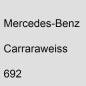 Preview: Mercedes-Benz, Carraraweiss, 692.