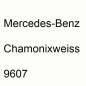 Preview: Mercedes-Benz, Chamonixweiss, 9607.