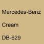 Preview: Mercedes-Benz, Cream, DB-629.