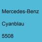 Preview: Mercedes-Benz, Cyanblau, 5508.