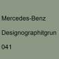 Preview: Mercedes-Benz, Designographitgrun, 041.