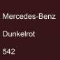 Preview: Mercedes-Benz, Dunkelrot, 542.