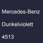 Preview: Mercedes-Benz, Dunkelviolett, 4513.