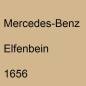 Preview: Mercedes-Benz, Elfenbein, 1656.