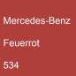 Preview: Mercedes-Benz, Feuerrot, 534.